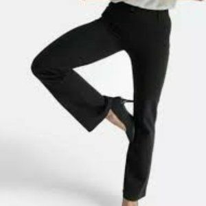 Betabrand Classic Dress Black Yoga Pants Large Petite